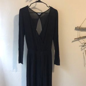 Black jumpsuit